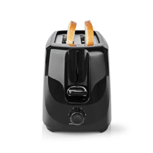 Torradeira Nedis 2 slots | Níveis de aquecimento: 6 | Preto