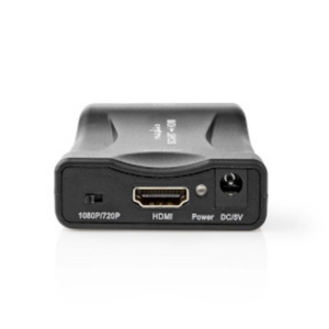Conversor HDMI ABS Preto | 1080p 1,2 Gbps - frente